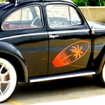 Surfboard Vinyl Decal For Car Windows Laptops Any Smooth Surface Design #13. Fixed Price $6.00.