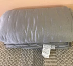 Hotel Collection Helix Full / Queen Quilted Coverlet Gray Display Open Box. Fixed Price $119.99.
