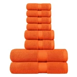By Lora Terry Towels Bath Hand Washcloth Orange Set Of 8 Pack. Fixed Price $52.89.