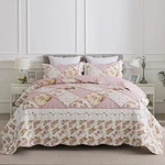 Honeilife Queen Floral Quilt Bedding Set 3-PIECE 90X96 Lightweight All-season. Fixed Price $97.99.