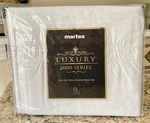 Martex Queen Sheet Set 4 Pc Ultra Soft Micro Brushed White Fits To 18" New. Fixed Price $26.88.