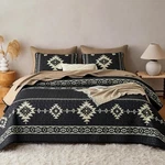 Quilt Set, Southwestern Aztec Country Tribal Native American Rustic.... Fixed Price $38.39.