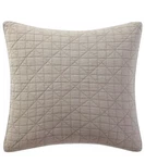 Brooklyn Loom Lincoln European Sham Khaki Stone Washed. Fixed Price $29.99.