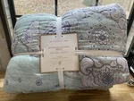 Pottery Barn Teen Bohemian Wonder Quilt Full/queen Matelasse Aqua. Fixed Price $199.99.