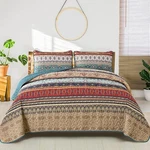 Wongs Boho Bedding Quilt Set Queen King Size All Season Bedspread For Bedroom. Fixed Price $45.14.