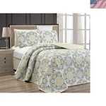 Fancy Collection 3 Pc Bedspread Cover Size New King/california King,.... Fixed Price $49.01.