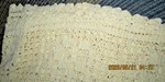 Vintage Crochet Tablecloth Coverlet Bedspread 80" X 68" W Beige. Fixed Price $59.99.