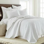 Levtex Home Sasha Linen White Twin Quilt Coverlet New. Fixed Price $55.00.