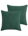 Levtex Home Green Christmas Tree Euro Shams Set Of New 26X26. Fixed Price $35.99.
