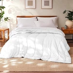 Tencel Lyocell Luxury Ultra Soft Down Alternative Comforter, White, Queen. Fixed Price $68.99.
