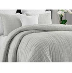 Swift Home Enzyme Washed Crinkle Quilted Bedspread Set. Grey. King/cal. Fixed Price $49.99.