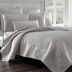 J Queen New York King Quilt Only Coverlet Zilara - Silver Color $482. Fixed Price $249.99.