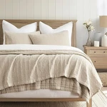 Evergrace Cotton Quilt Set King 108X96 Stonewashed Soft Coverlet 3PC. Fixed Price $94.99.