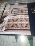 Pendleton Queen Coverlet Set Mission Trails Desert Sage Cotton New. Fixed Price $189.99.