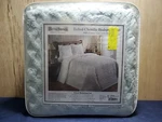 Better Trends Trevor Medallion Design Full/double Chenille Bedspread Set -blue. Fixed Price $84.99.