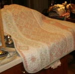 Safdie & Co. Quilt And Shams Set 90" X 30" 20.5" Northwestern. Fixed Price $30.00.