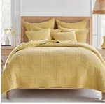 Mills Waffle Ochre Full/queen Quilt Set Levtex Home 100% Cotton. Fixed Price $99.99.