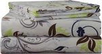 170 Gsm Flannel Sheet Set, King, Printed, Spring Ivy. Fixed Price $58.99.