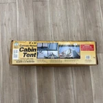 Vintage Northwest Territory 8X10 Canvas Nylon Cabin Tent 4-5 Person Open Box. Fixed Price $99.00.