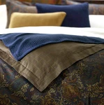 Ralph Lauren Henry Cotton Sateen Reversible Comforter 3-PC Set King $500 Blue. Fixed Price $280.00.