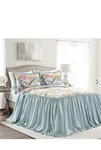 New Lush Decor Sydney Blue Yellow King Bedspread & Shams Set 3PC. Fixed Price $84.59.