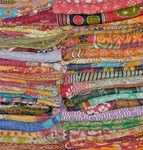 5 Pieces Mix Lot Wholesale Tribal Indian Kantha Quilts Vintage Cotton Bed Cover. Fixed Price $79.99.