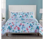 Vera Bradley Anchors Away Twin Bed Quilt Sham And Throw Blanket Turtle Beach. Fixed Price $39.99.