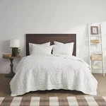 Madison Park Aster Embroidered 3-PC. Coverlet Set Size Cal King New. Fixed Price $65.00.
