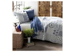 Monique 3 Piece Reversible Quilt & Shams Set King Blue White Lush Decor. Fixed Price $62.88.