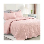 Auemtyn Quilt Set Queen Size Pink 3 Pieces, Soft Bed Lightweight Microf.... Fixed Price $54.56.