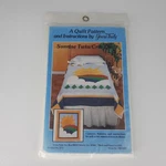 Sunrise Rainbow Quilt Pattern & Instructions By Yours Truly Twin Crib Usa. Fixed Price $9.99.