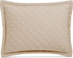 Martha Stewart Broadstitch Diamonds Linen/cotton Standard Sham Color. Fixed Price $17.99.