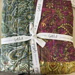 Barefoot Bungalow Loveseatpaisley Slumber Quilt Set Greenland Fashion 103"X 76". Fixed Price $44.99.