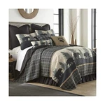 Donna Sharp Twin Bedding Set - 2 Piece Bear Walk Plaid Lodge Quilt With.... Fixed Price $202.39.