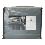 Hotel Collection Linen Blend 3 Piece King Duvet Cover Set Slate $600. Fixed Price $107.36.