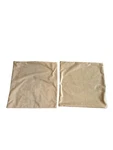 Artcest Throw Pillow Covers Beige Velvet Set Of 2 Hidden Zipper 13 X. Fixed Price $10.46.