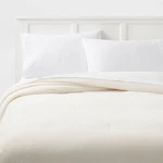 King Corduroy Plush Comforter Ivory - Room Essentials. Fixed Price $18.99.