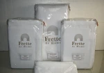 New Frette At Home 4 Pc Set Porfido Queen Coverlet 3 Sham White Knit Beadspread. Fixed Price $525.00.