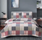 Ycosy Quilt Set King Size Plaid Bedspread Soft Lightweight Bedding Re.... Fixed Price $53.47.