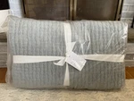 New Pottery Barn Pickstitch Quilt - Full/queen Chambray Blue. Fixed Price $150.00.