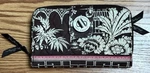 Vera Bradley Imperial Toile Tropical Floral Brown Quilt Zip Wallet Coconut Girl. Fixed Price $21.25.