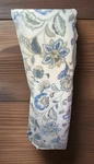 New Martha Stewart Beautiful Blue Floral Plush Blanket King Size. Fixed Price $60.00.