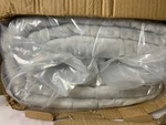 Recyco Luxury Velvet Quilt Comforter Set King Size - Frost Gray New. Fixed Price $34.99.