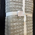 Pottery Barn Linen Garment Wash King Quilt Sea Glass New Light Green Nwt. Fixed Price $225.00.