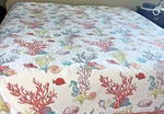 Victoria Classics Ltd Full/queen Coverlet (88 90 & Pillow Shams (21X27). Fixed Price $40.00.