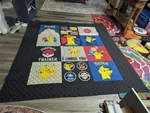 Pokemon Bedspread 2017 Franco Graphics Nintendo Quilt-queen. Fixed Price $59.99.