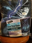 Dawhud Direct Thunder Wolf Super Soft 50X60 Fleece Throw Blanket New!. Fixed Price $14.99.