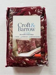 Croft & Barrow Sarah Quilted 1 Standard Pillow Sham Red Jacobean Reversible New. Fixed Price $11.66.