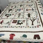 Vintage American Pacific Quilt Patchworks Limited Edition Washing Day Full/queen. Fixed Price $125.00.