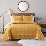 Horimote Home Boho Style Yellow Quilt Set With Full/queen,. Fixed Price $63.86.
